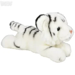9.5" Heirloom Laying White Tiger