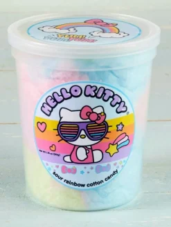 Hello Kitty Sour Rainbow Gourmet Cotton Candy