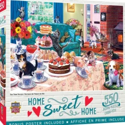 Home Sweet Home - Tea Time Terrors - 550 Piece Puzzle