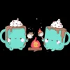 Hot Chocolate Campfire 4" Sticker