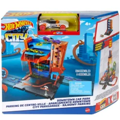 Hot Wheels City Downtown Car Park