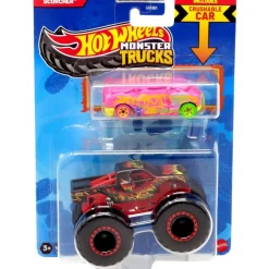 HOT WHEELS Monster Truck plus Car - Scorcher