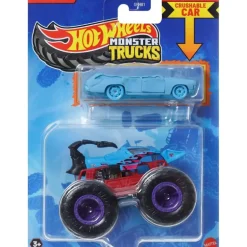 HOT WHEELS Monster Truck plus Car - Scorpedo