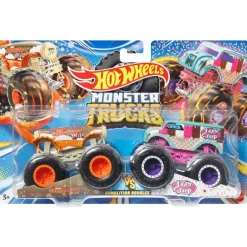 Hot Wheels Monster Trucks Demolition Doubles - 2 Pack - Assorted Styles