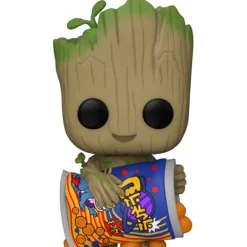 I Am Groot - Groot with Cheese Puffs Funko Pop! Vinyl Figure