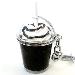Ice Coffee Charm with Keyring