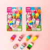 Ice Cream Treats Series Mini Erasers Card