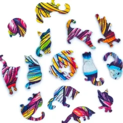 Impressive Cat Wooden Puzzle