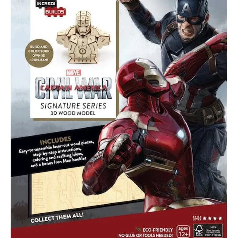 IncrediBuilds - Captain America: Civil War - Iron Man 3D Model