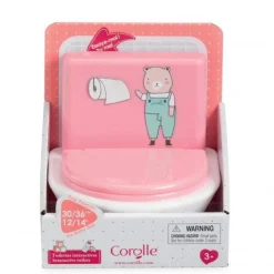 Interactive Toilet for 12"/14" Baby Doll
