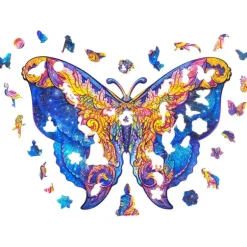 Intergalaxy Butterfly Wooden Puzzle