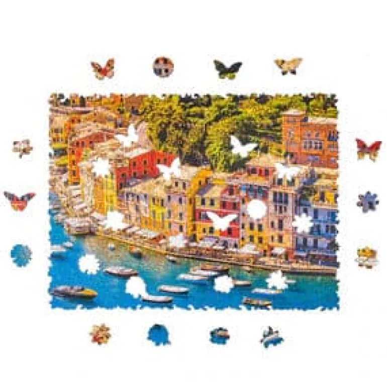 Italian Riviera Wooden Jigsaw Puzzle