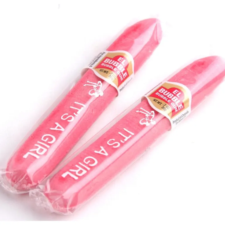 It's A Girl Bubble Gum Cigars 5 Pack