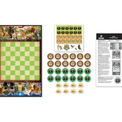 Jr Ranger - Checkers Board Game