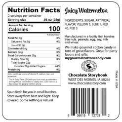 Juicy Watermelon Gourmet Cotton Candy