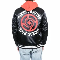 Jujutsu Kaisen Satin Hooded Pre-pack Bomber Jacket