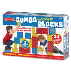 Jumbo Cardboard Blocks (24 pc)