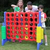 Jumbo Four in a Row 4 To Score Game for Kids & Adults Indoor & Outdoor Game Set with 42 Giant Rings