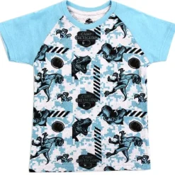 JURASSIC WORLD Blue Boys 4-7 T-Shirt