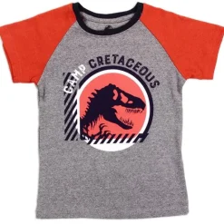 JURASSIC WORLD Grey Boys 4-7 T-Shirt