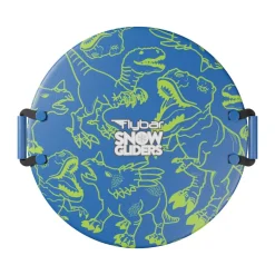 Kids 26" Foam Disc Snow Sled with Slick Bottom & PE Core Build