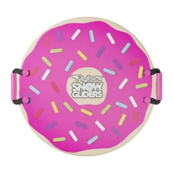 Kids 26" Foam Disc Snow Sled with Slick Bottom & PE Core Build