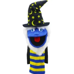 Knitted Puppets - Wizard