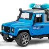 Land Rover Police Vehicle with Policeman