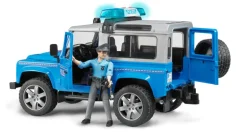 Land Rover Police Vehicle with Policeman