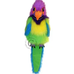 Large Bird Puppets - Plum Headed Parakeet