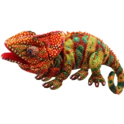 Large Creature Puppet - Chameleon - Orange