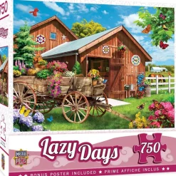 Lazy Days - Flying to Flower Farm - 750 Piece Puzzle