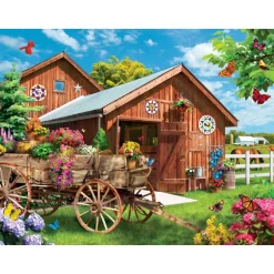 Lazy Days - Flying to Flower Farm - 750 Piece Puzzle