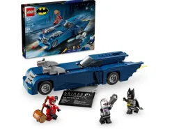 LEGO - Batman with the Batmobile vs. Harley Quinn and Mr. Freeze