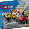 LEGO City - Pizza vs. Fire Truck Race Car Pack