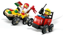 LEGO City - Pizza vs. Fire Truck Race Car Pack