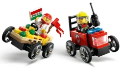 LEGO City - Pizza vs. Fire Truck Race Car Pack