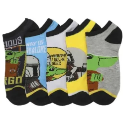 LEGO x Star Wars The Mandalorian Grogu Youth - 5 Pair Ankle Socks