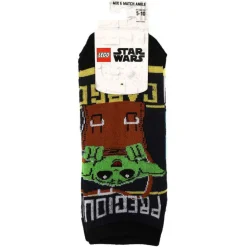 LEGO x Star Wars The Mandalorian Grogu Youth - 5 Pair Ankle Socks