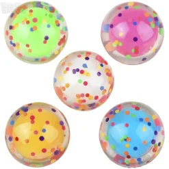 1.75" Light-Up Confetti Hi Bounce Ball