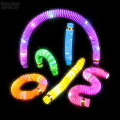 8" Light-Up Pop Fidget Tube-Carded