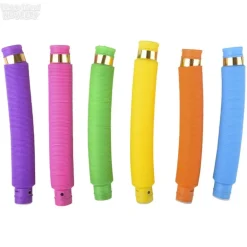 8" Light-Up Pop Fidget Tube-Carded