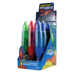 Light-Up Spaceship Squeeze Candy - Single