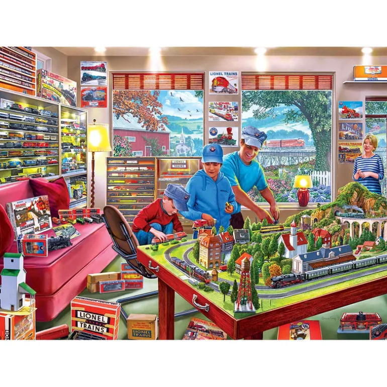 Lionel - The Boy's Playroom - 1000 Piece Puzzle