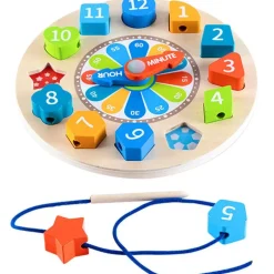 Luminous Shape Sorting Clock