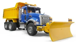 MACK Granite Dump Truck with Snow Plow Blade