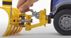 MACK Granite Dump Truck with Snow Plow Blade