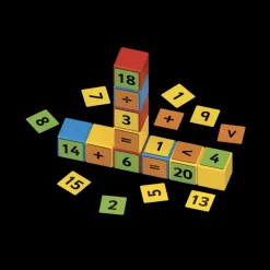 Magicube Math Building Recycled 55 Pieces