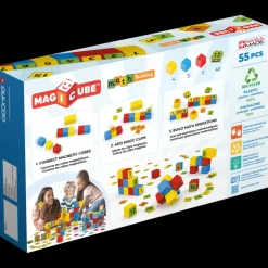 Magicube Math Building Recycled 55 Pieces