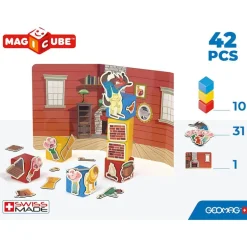 Magicube Story Building Three Little Pigs Recycled 55 Pieces